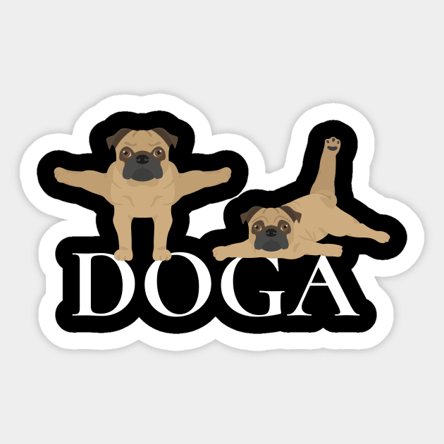 Doga Sticker by RosaliaDe